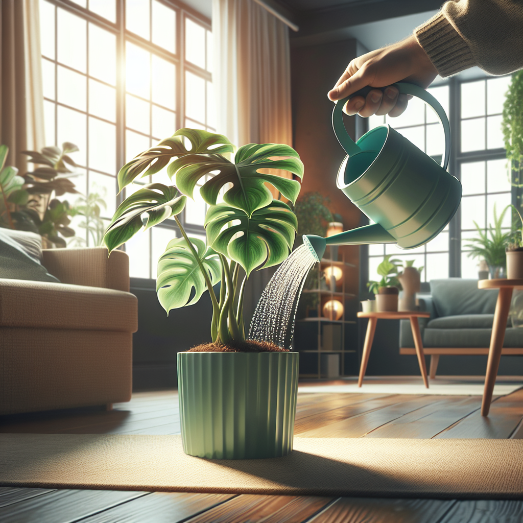 اشتباهات  رایج در آبیاری گیاهان آپارتمانی